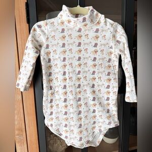 James & Lottie puppies onesie sweater long sleeve puppy dogs turtleneck baby